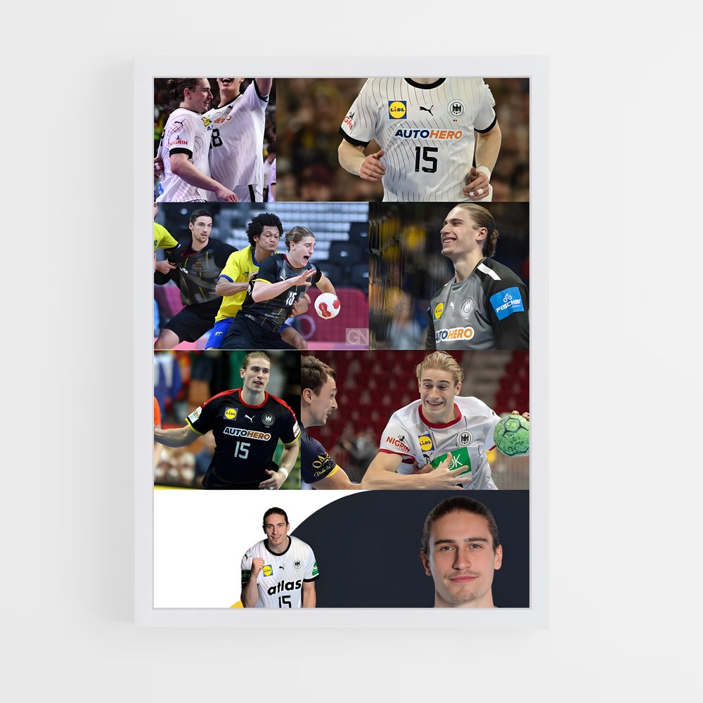 Poster L'Équipe Multisport – affiche Handball (vue 3)